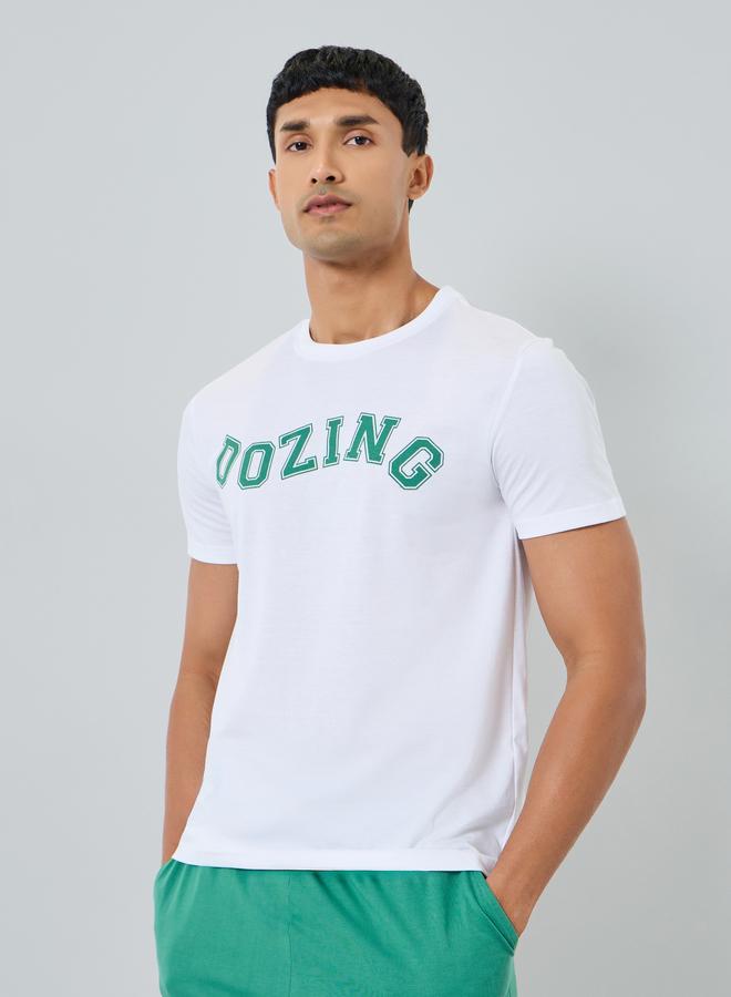 Styli Men Cotton Printed T-Shirt and Shorts Set - Image 1